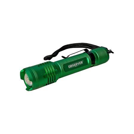 OBSERVER TOOLS 1000 Lumen Pocket LED Rechargeable Flashlight Green OBS-FL2-G